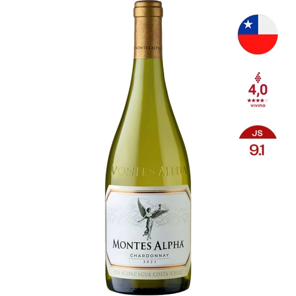 Vinho Branco Seco Montes Alpha Chardonnay