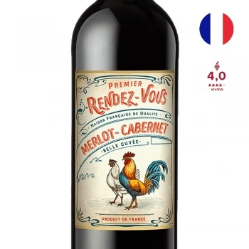 Vinho Tinto Seco Premier Rendez-Vous Cabernet-Merlot