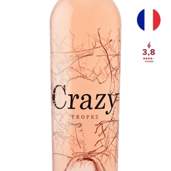 Vinho Rosé Crazy Tropez Demi-Sec