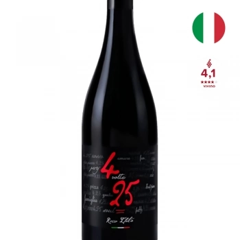 Vinho Tinto Piccini 4 Volte 25 Rosso