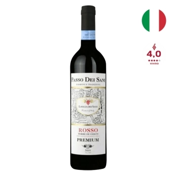 Vinho Tinto Rosso Terre di Chieti IGT Passo Dei Sani