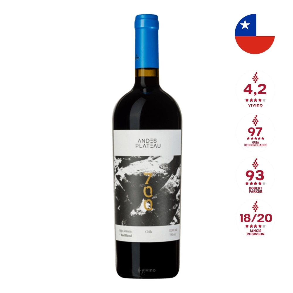 Vinho Tinto Andes Plateau 700 Blend 2023