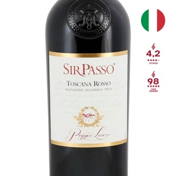 Vinho Tinto Toscana Rosso Sir Passo Poggio Lauro 2022