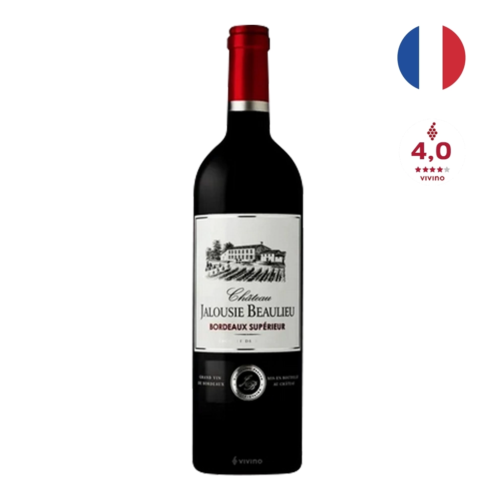 Vinho Tinto Bordeaux Supérieur Château Jalousie Beaulie 2022