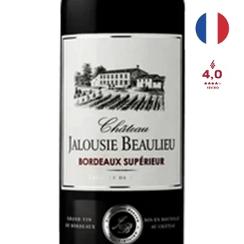 Vinho Tinto Bordeaux Supérieur Château Jalousie Beaulie 2022