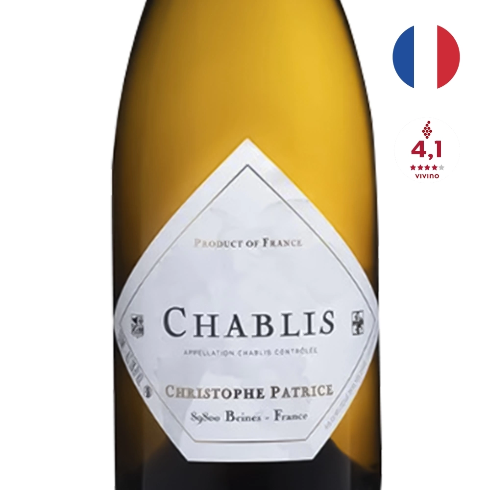 Vinho Branco Chablis Christophe Patrice 2025